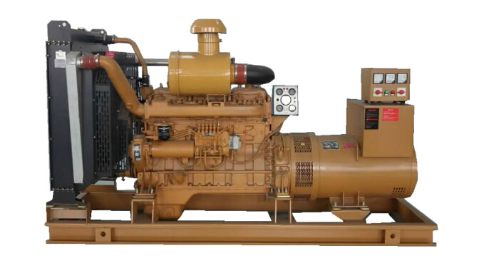 定日上柴250kw大型柴油二手发电机组